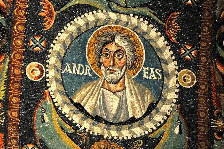 Mosaïque dans la Basilique de San Vitale