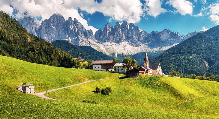 Santa Madalena dans les Dolomites