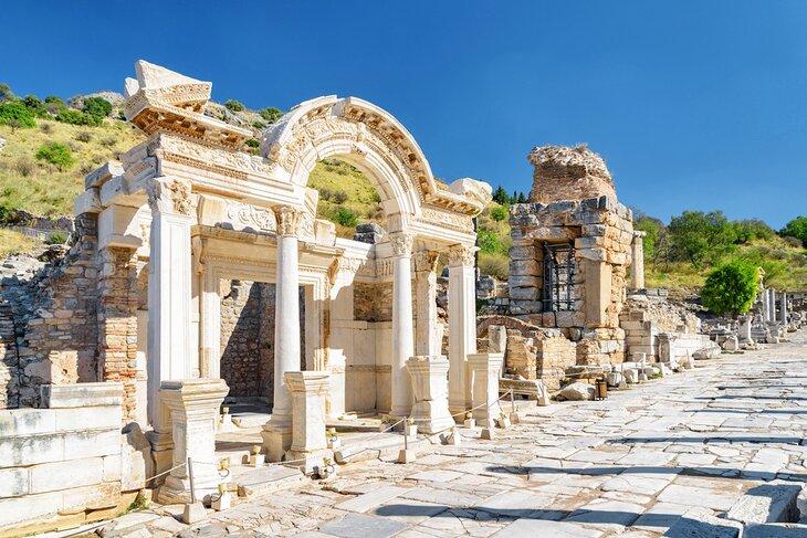 Ruinen in Ephesus, Türkei