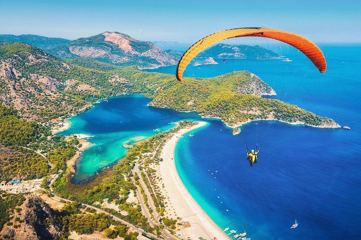 Paragliding über Ölüdeniz