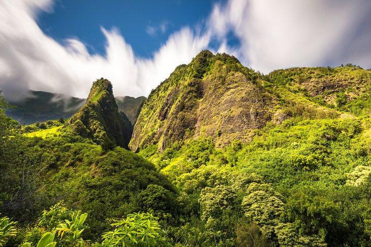 Aguja Iao en el Valle Iao
