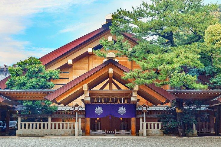 Santuario Atsuta en Nagoya, Japón