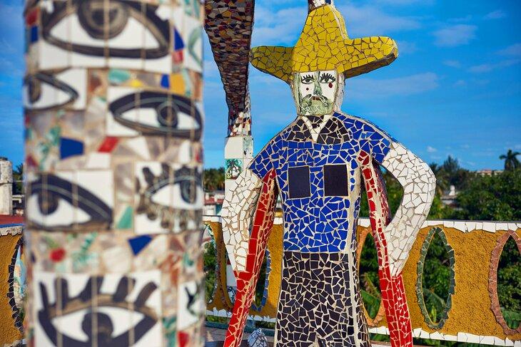 Imagen de la casa del artista cubano José Fuster en Fusterlandia, La Habana