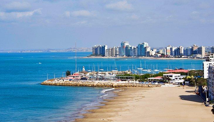 Die Strände von Salinas, Bahía und Montañita