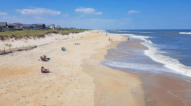 La playa en Avon