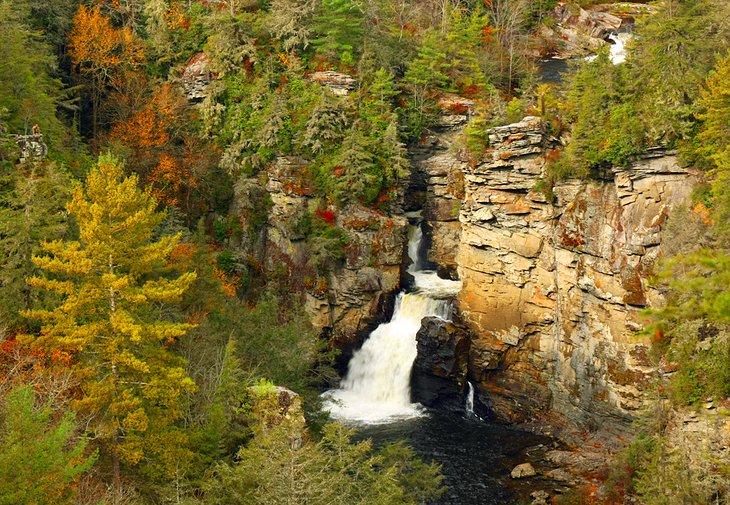 Linville Gorge y Falls