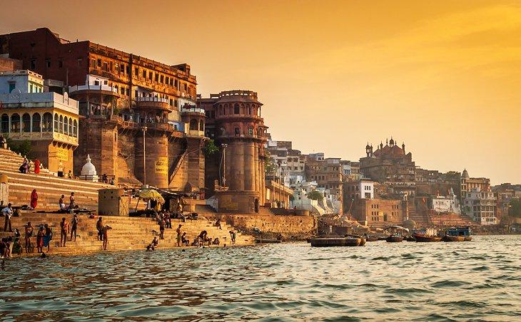 La ville sainte de Varanasi
