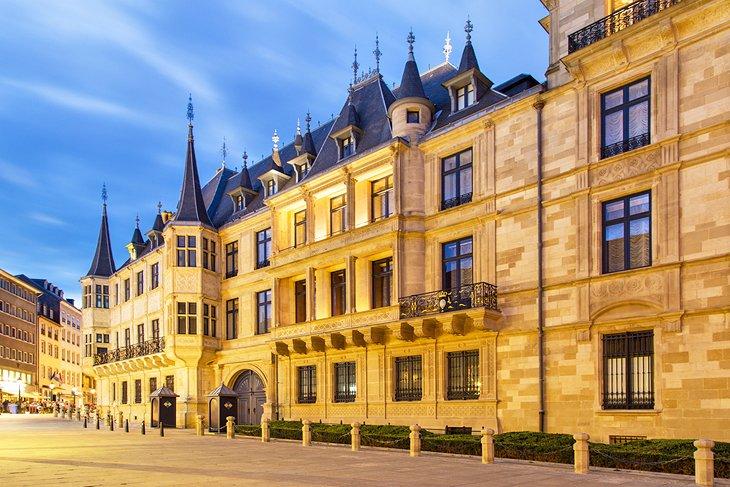 Palacio Gran Ducal, Ciudad de Luxemburgo