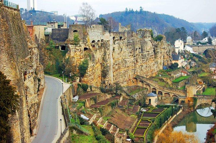 El Bock y las Casematas, Ciudad de Luxemburgo