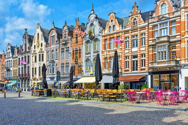 Grote Markt en el Casco Antiguo de Mechelen