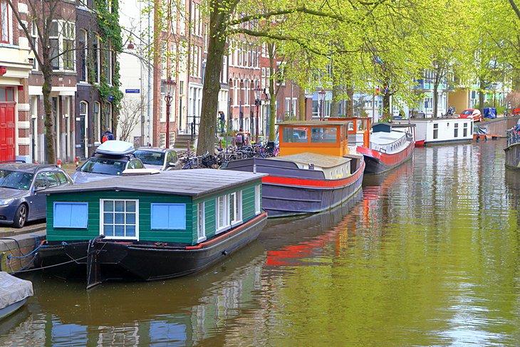 Jordaan et canaux d'Amsterdam