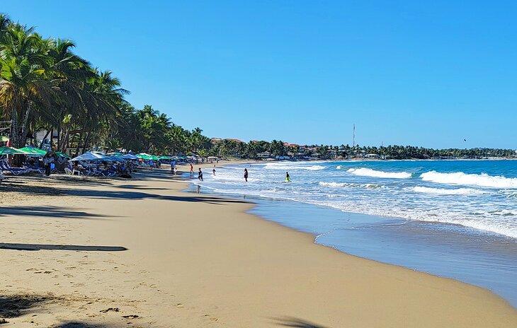 Cabarete, playa principal