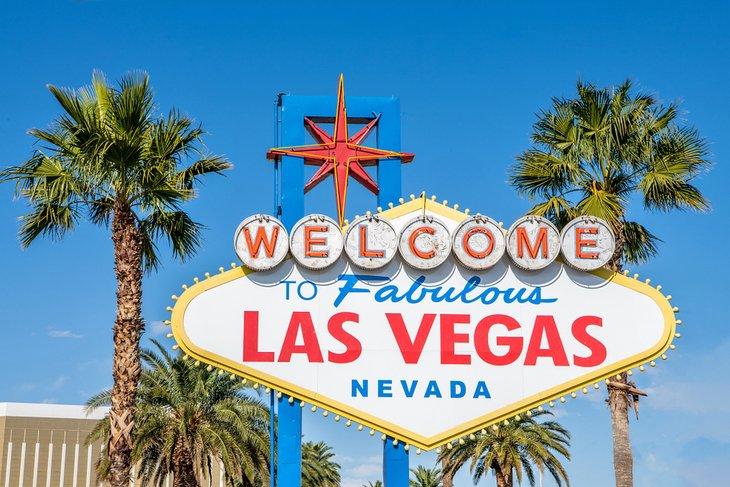 Las Vegas Willkommensschild