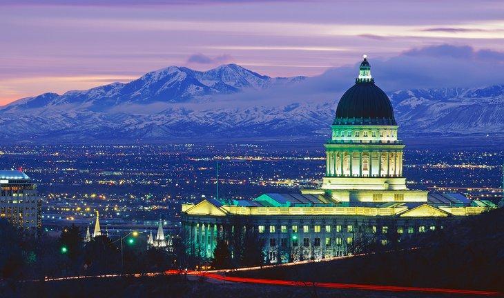 Utah State Capitol Gebäude in Salt Lake City