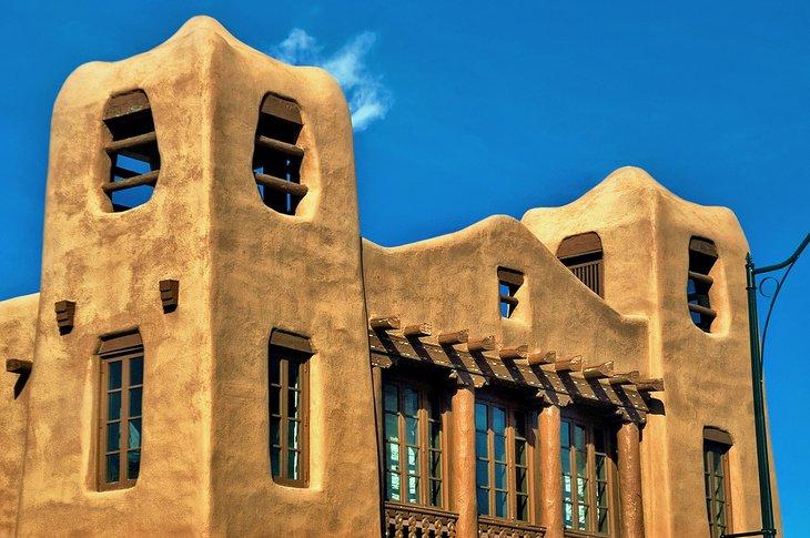 Traditionelle Architektur in Santa Fe