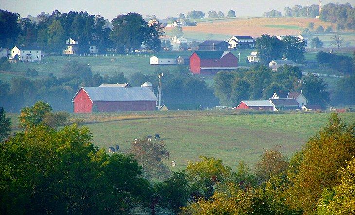 Paisaje Amish