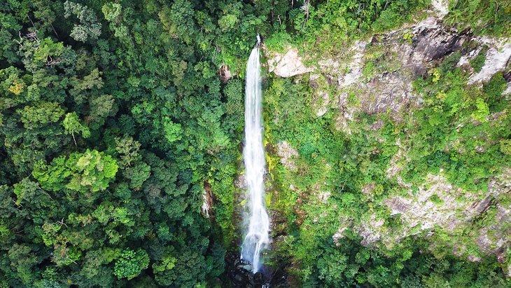 Chutes Bejuco dans le Parc National de Pico Bonito