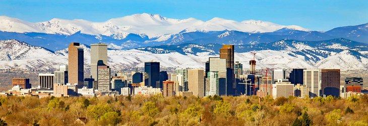 Panorama du centre-ville de Denver