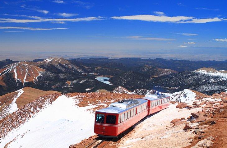 Pikes Peak dans la forêt nationale de Pike