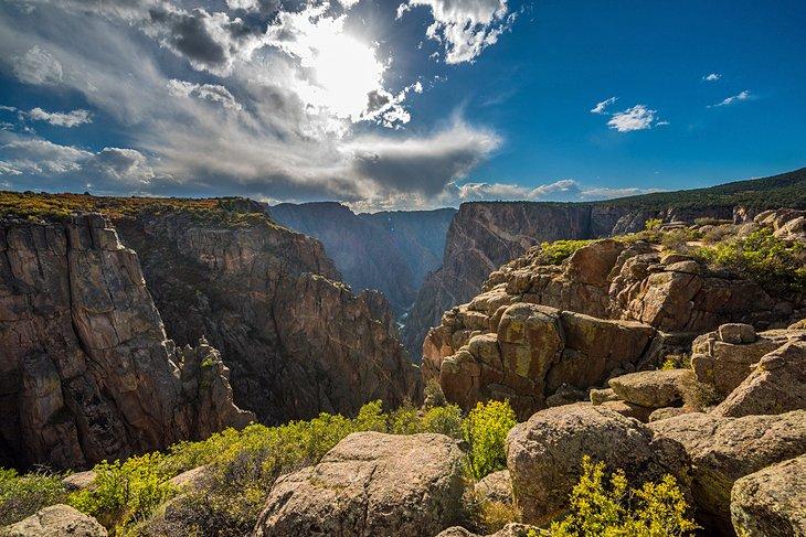 Canyon noir de Gunnison