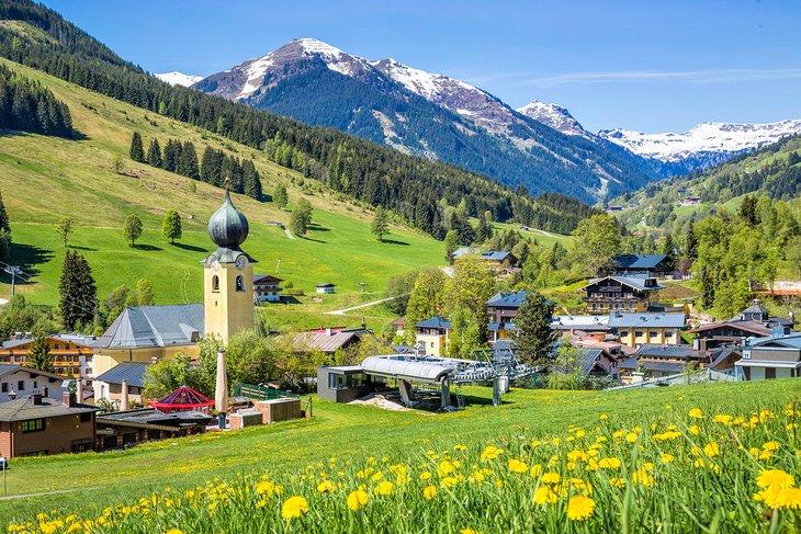 Saalbach, Austria en verano