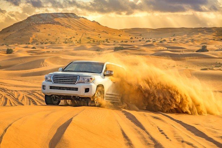 Randonnée dans le désert de Dubaï