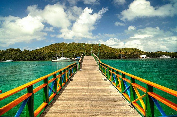 Puente de los Enamorados, Isla Providencia