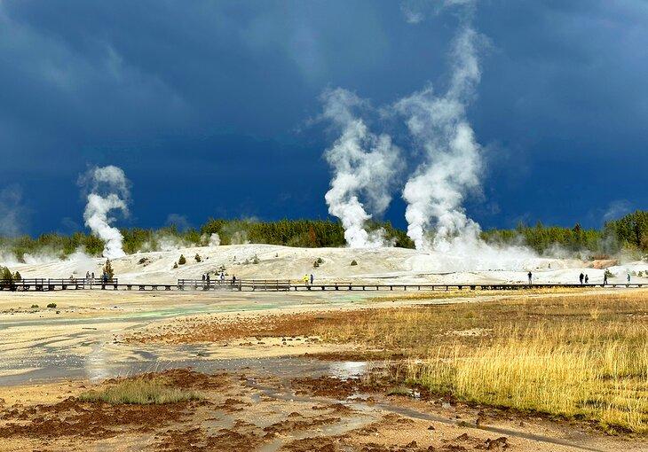 Cuenca del géiser Norris, Yellowstone