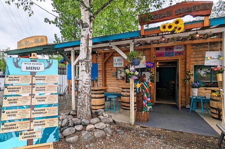 Un restaurante en Talkeetna