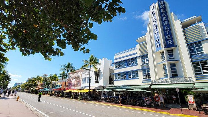 Edificios Art Deco en Miami Beach
