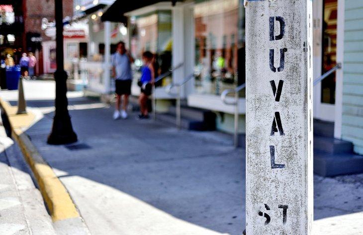 Calle Duval en Key West
