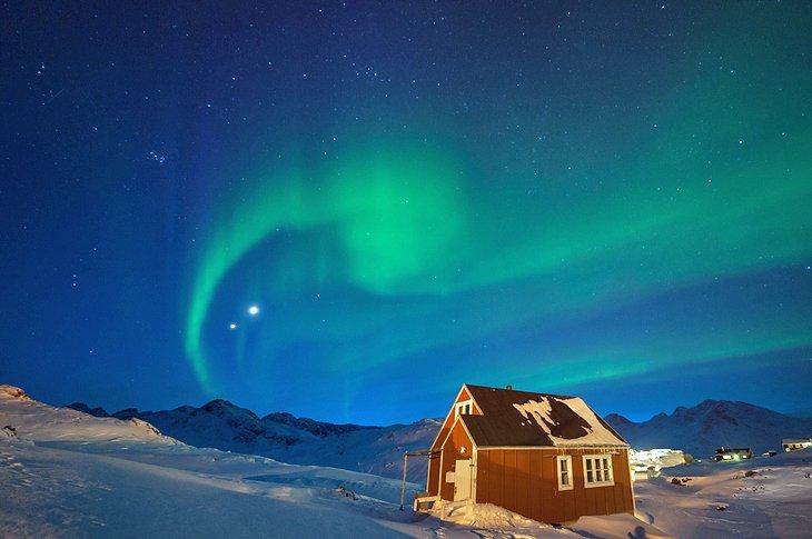 Las auroras boreales - aurora borealis