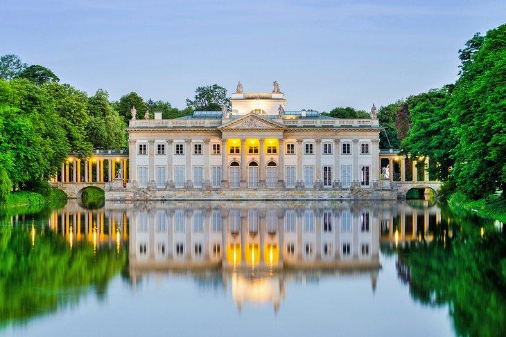 Palacio en la Isla en el Parque Łazienki