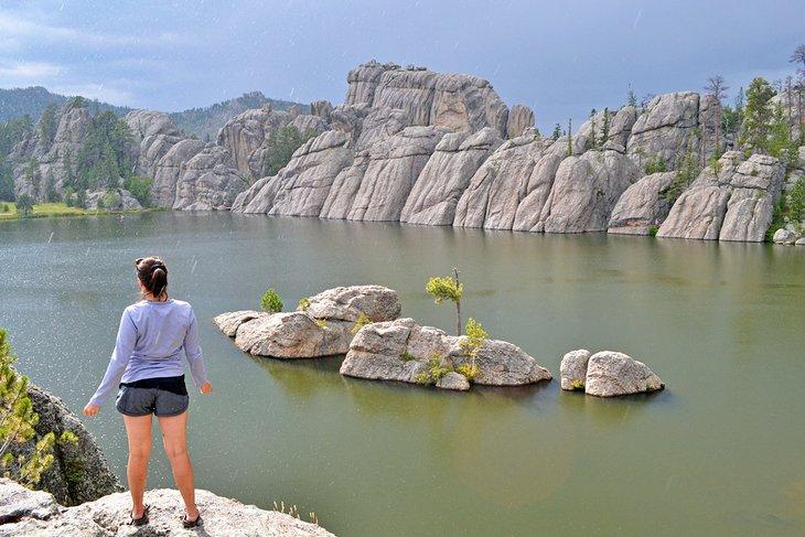 Lago Sylvan, Parque Estatal Custer