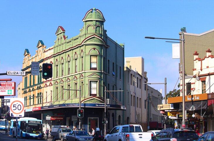 Una intersección en Newtown