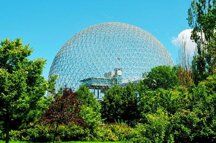 Biosfera en el Parc Jean Drapeau