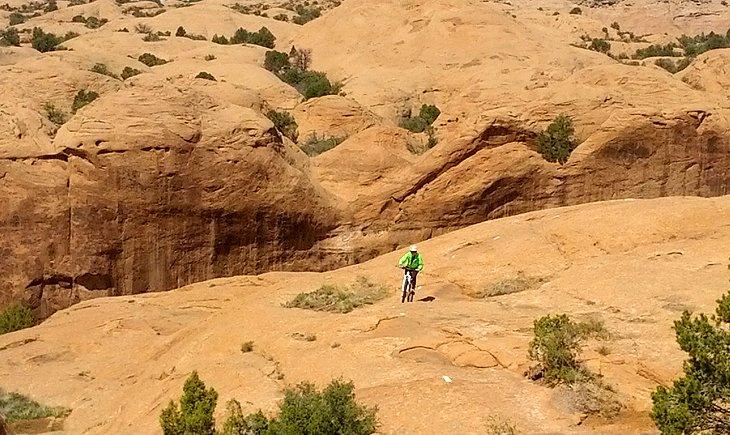 Sendero Slickrock en Moab