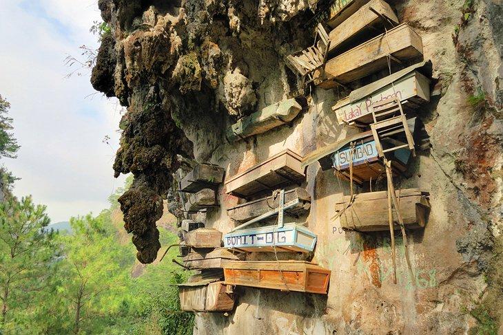 Hängende Särge von Sagada