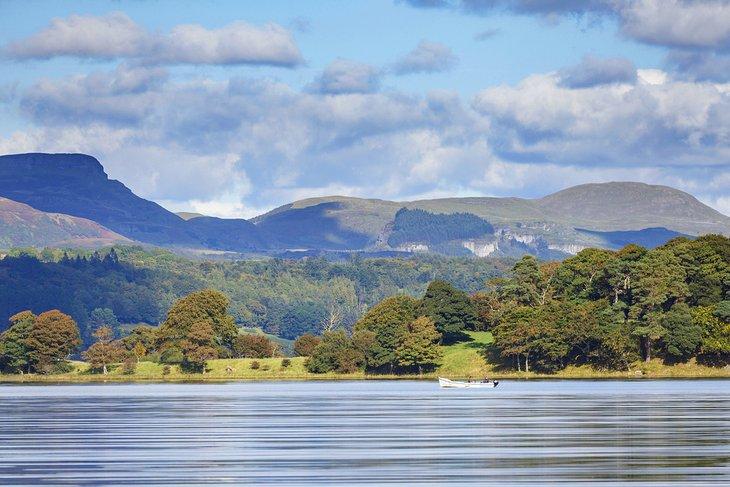 Lough Gill en el Condado de Sligo