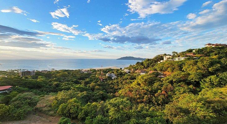 Vista sobre Tamarindo