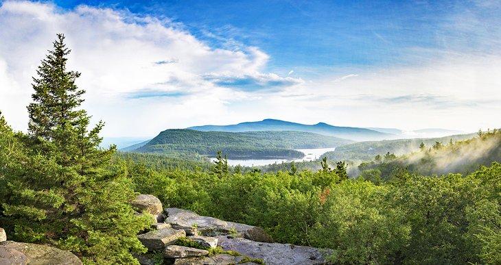 Vista sobre las Montañas Catskill
