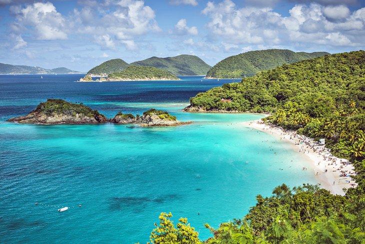 Trunk Bay, St. John, Islas Vírgenes de EE.UU.