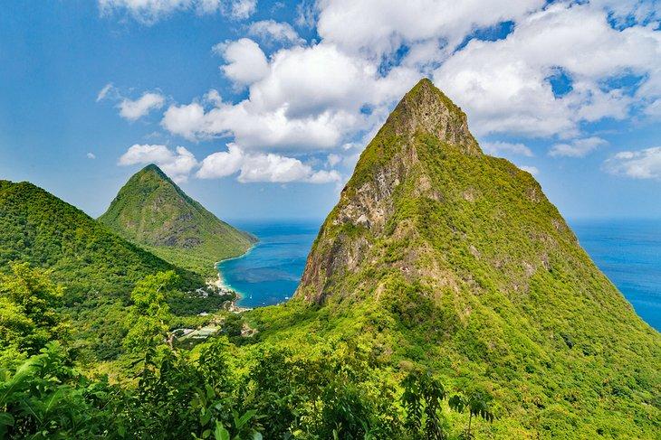 Los Pitons, Santa Lucía