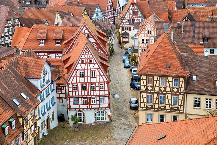 Casas antiguas tradicionales en Bad Wimpfen