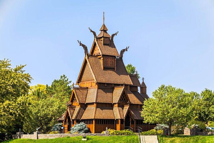 Iglesia de Gol Stave, Parque del Patrimonio Escandinavo
