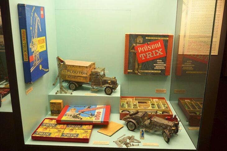 Exhibición en el Museo del Juguete