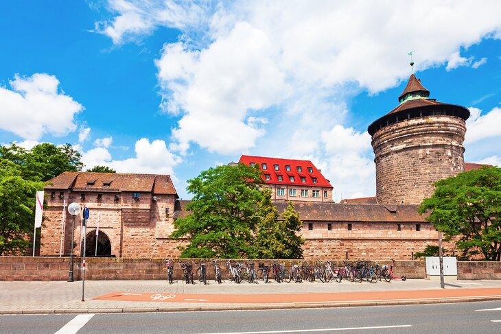 Quartier des artisans dans la vieille ville de Nuremberg