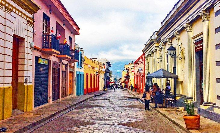 Calle en San Cristobal de las Casas