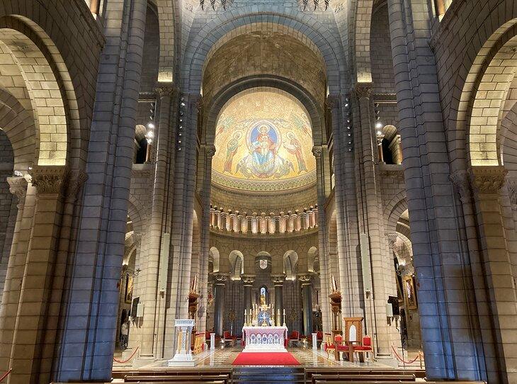 Interior de la Cathédrale de Mónaco