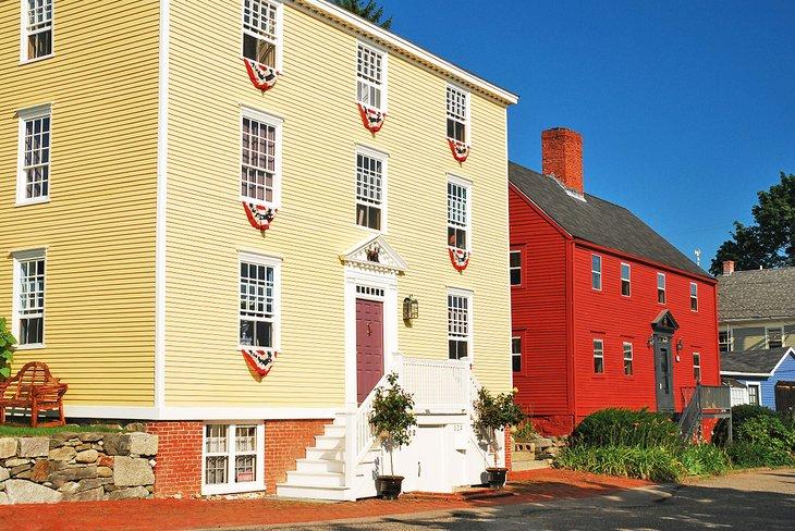 Casas históricas en Portsmouth, New Hampshire